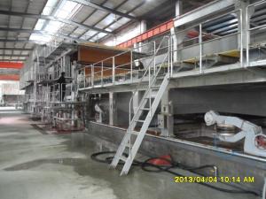 2011年2月，嵊州天宇紙業(yè)4000/350普瓦紙機(jī)順利出紙